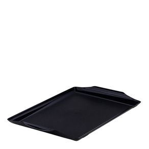 Bandeja Square Retangular 23x35 Preta em Polipropileno Linha Tropical Vemplast