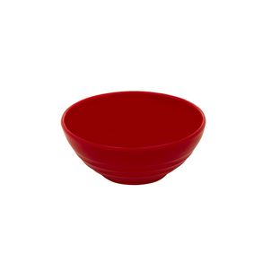 Bowl Oriental Redondo 500ml Vermelho em Policarbonato Linha Profissional Cook VEM