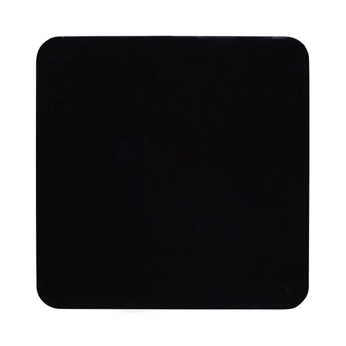 Tapete Culinário Liso Quadrado 34x34 Preto em Silicone