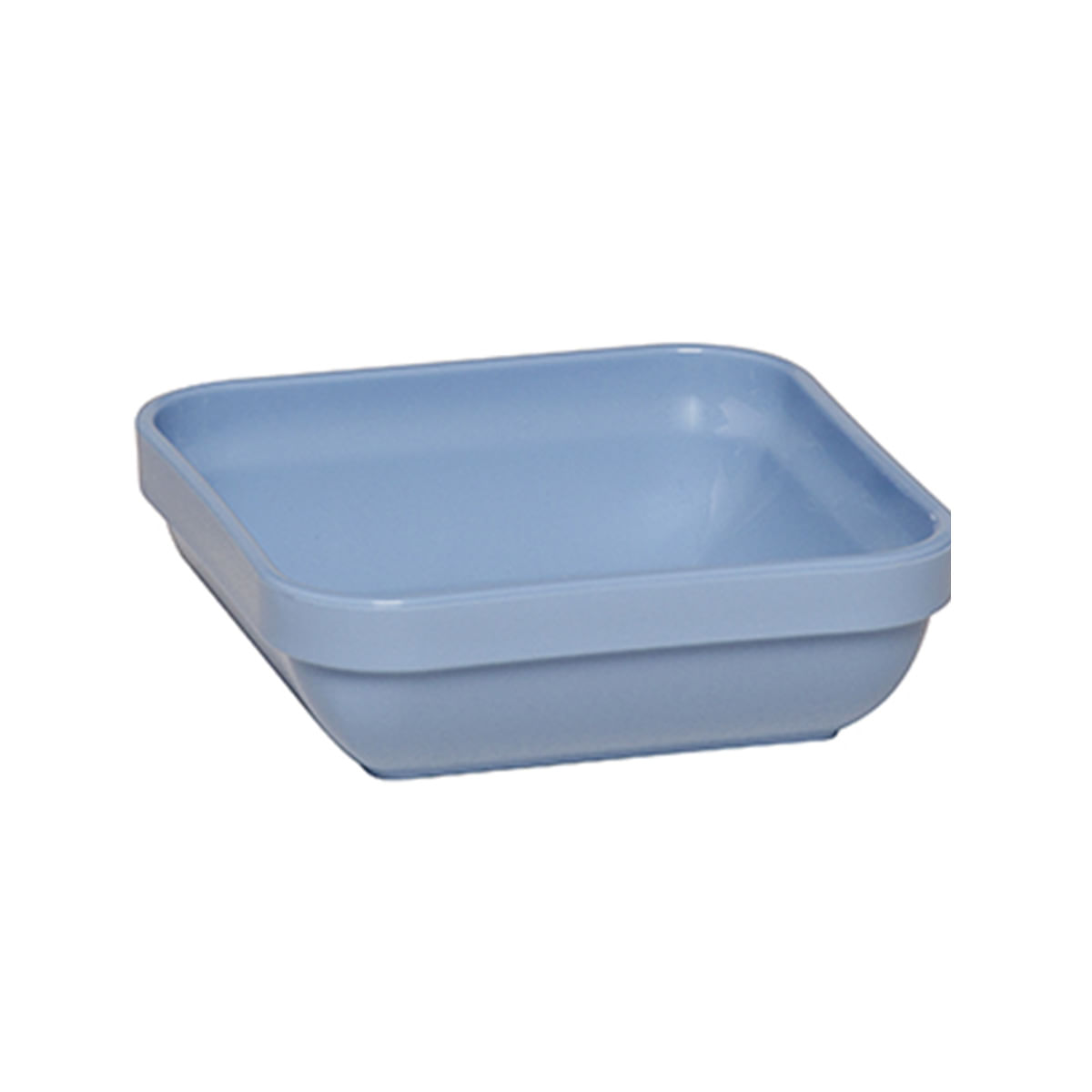 Travessa Cheff Quadrada 250ml Azul em Polipropileno