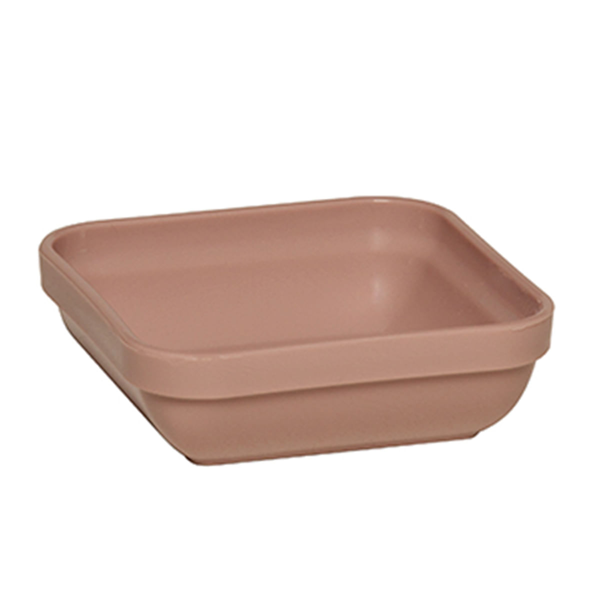 Travessa Cheff Quadrada 250ml Rose em Polipropileno