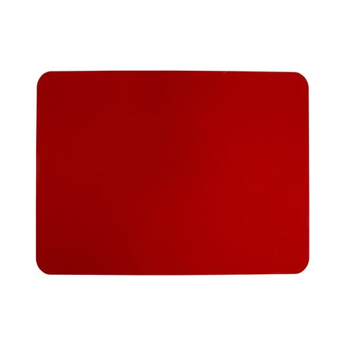 Tapete Culinário Retangular Vermelho 40x33cm Liso em Silicone - Linha Prepare VEM