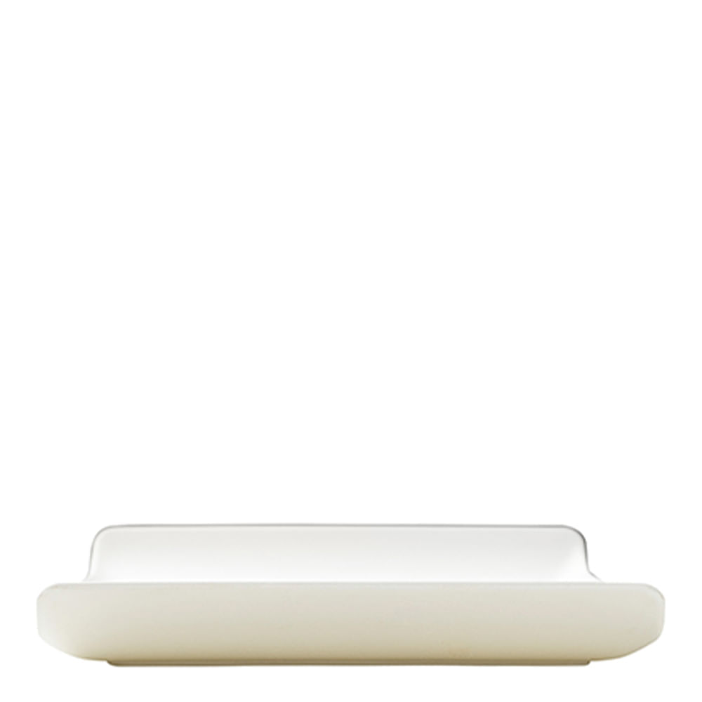 Bandeja Coffee Retangular 15x30 Branca em Polipropileno - Imagem 4