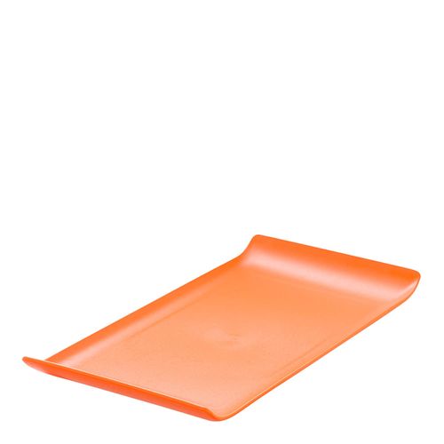 Bandeja Coffee Retangular 15x30cm Laranja em Polipropileno – Linha Tropical VE