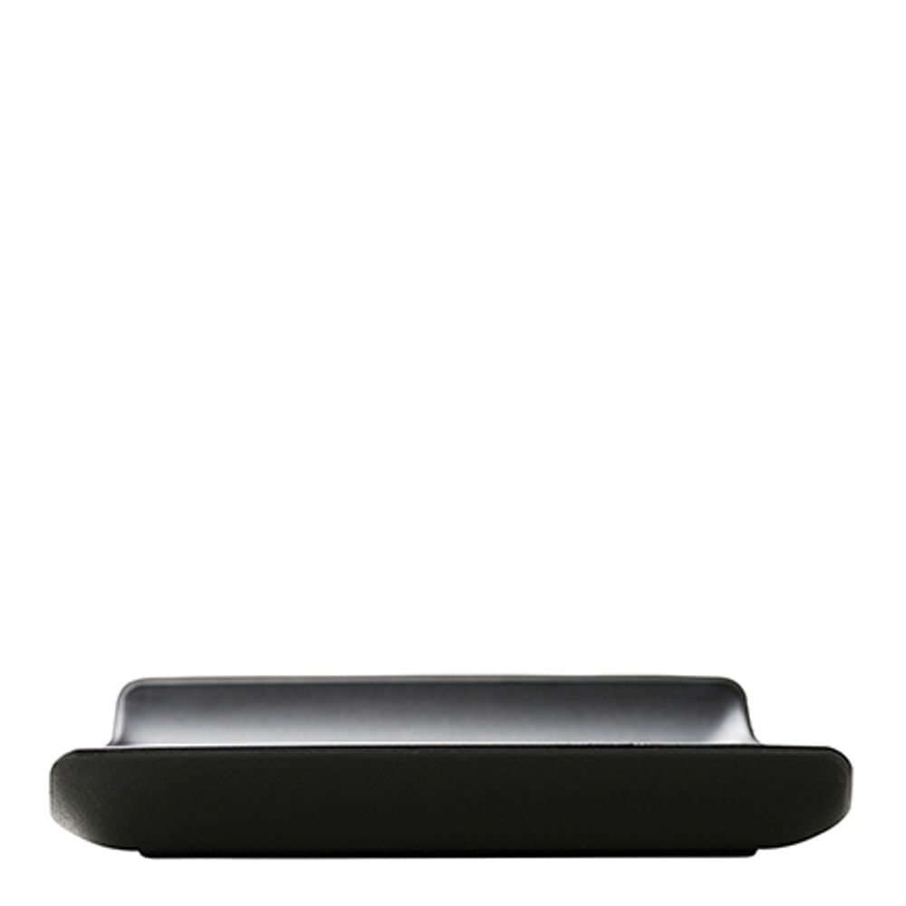 Bandeja Coffee Retangular 15x30 Preta em Polipropileno - Imagem 4