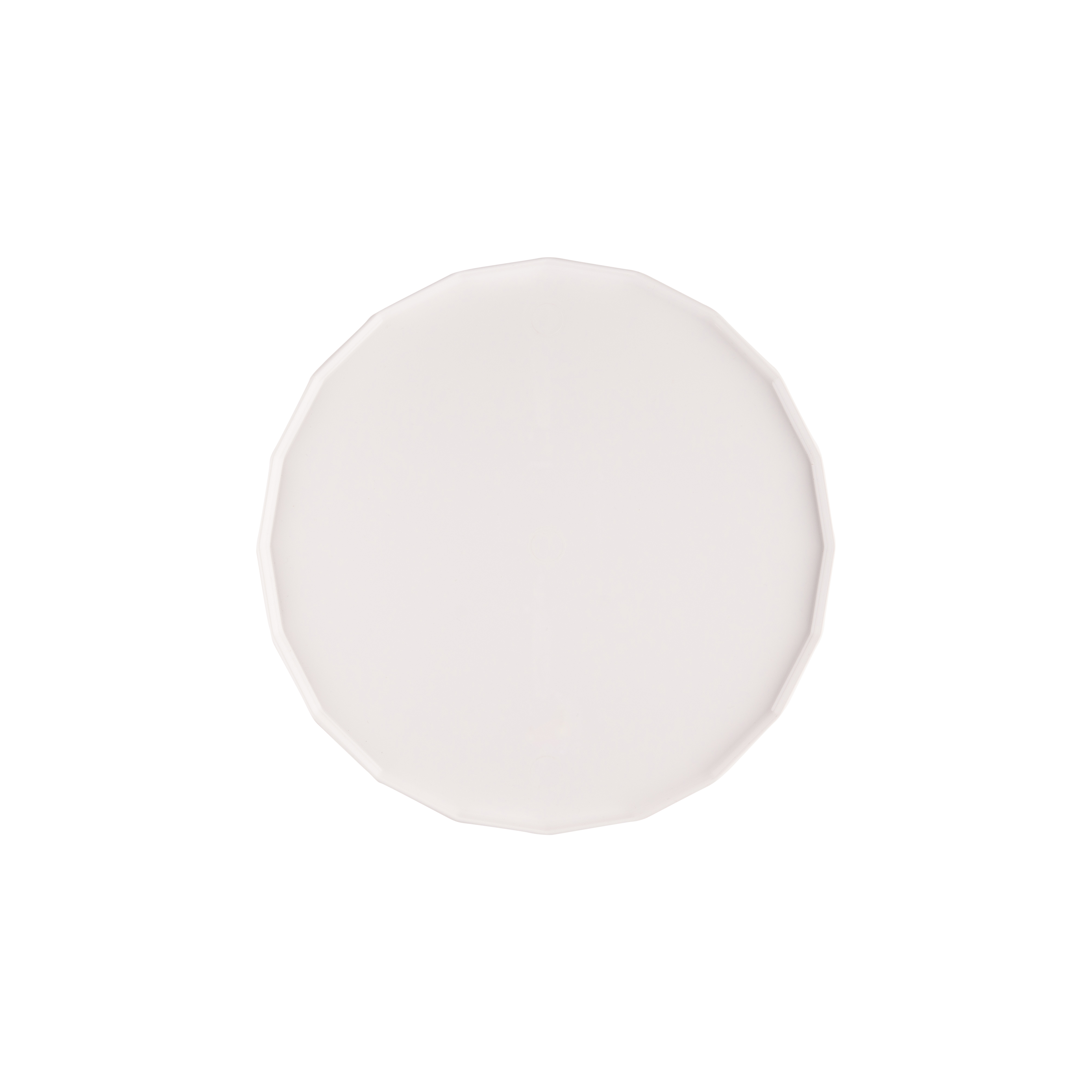 Bandeja Elegance Redonda Aro 30 Branca em Polipropileno - Imagem 4