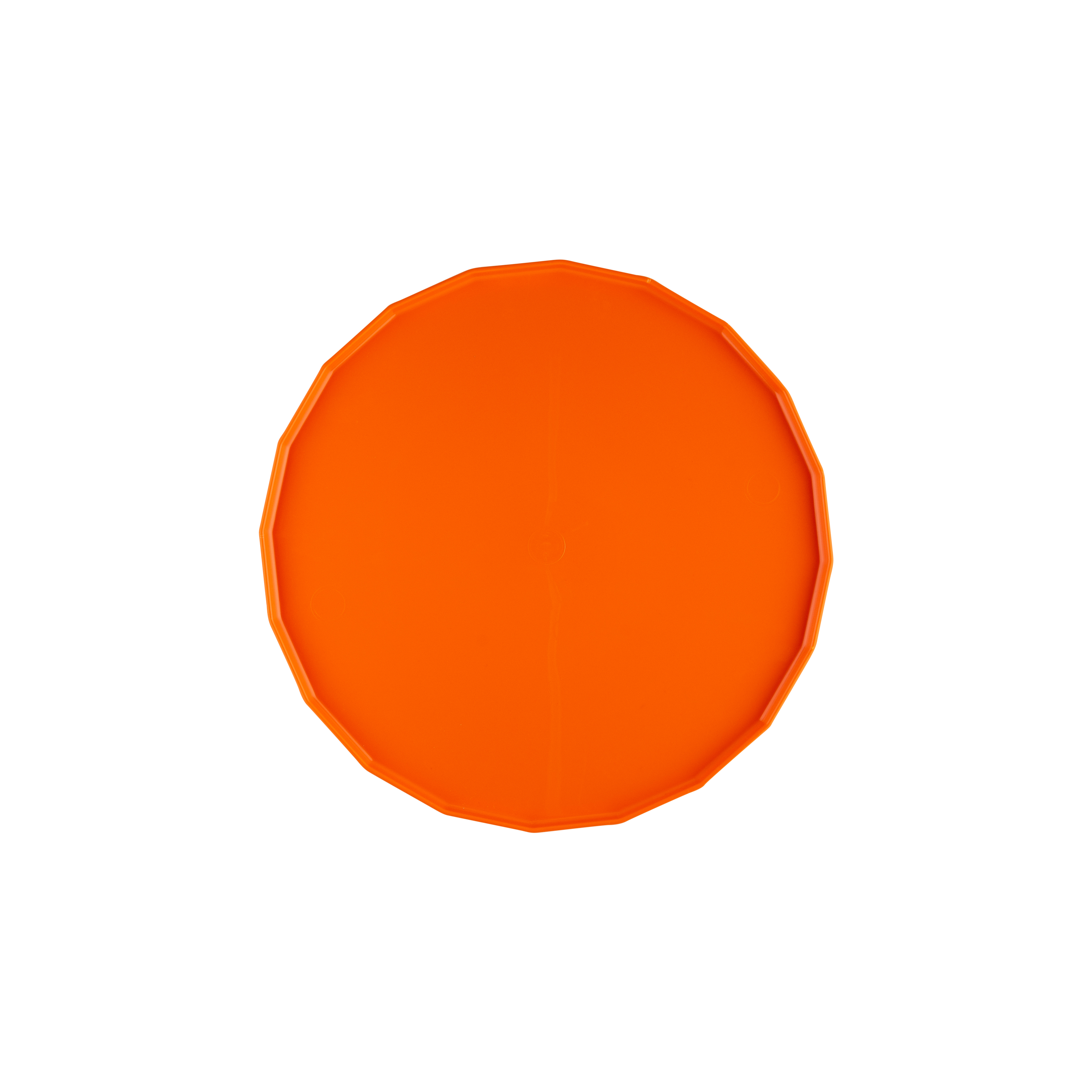 Bandeja Elegance Redonda Aro 30 Laranja em Polipropileno - Imagem 4