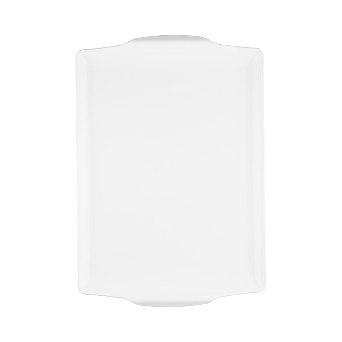 Bandeja Square Retangular 35x50 Branca em Policarbonato - Imagem 3