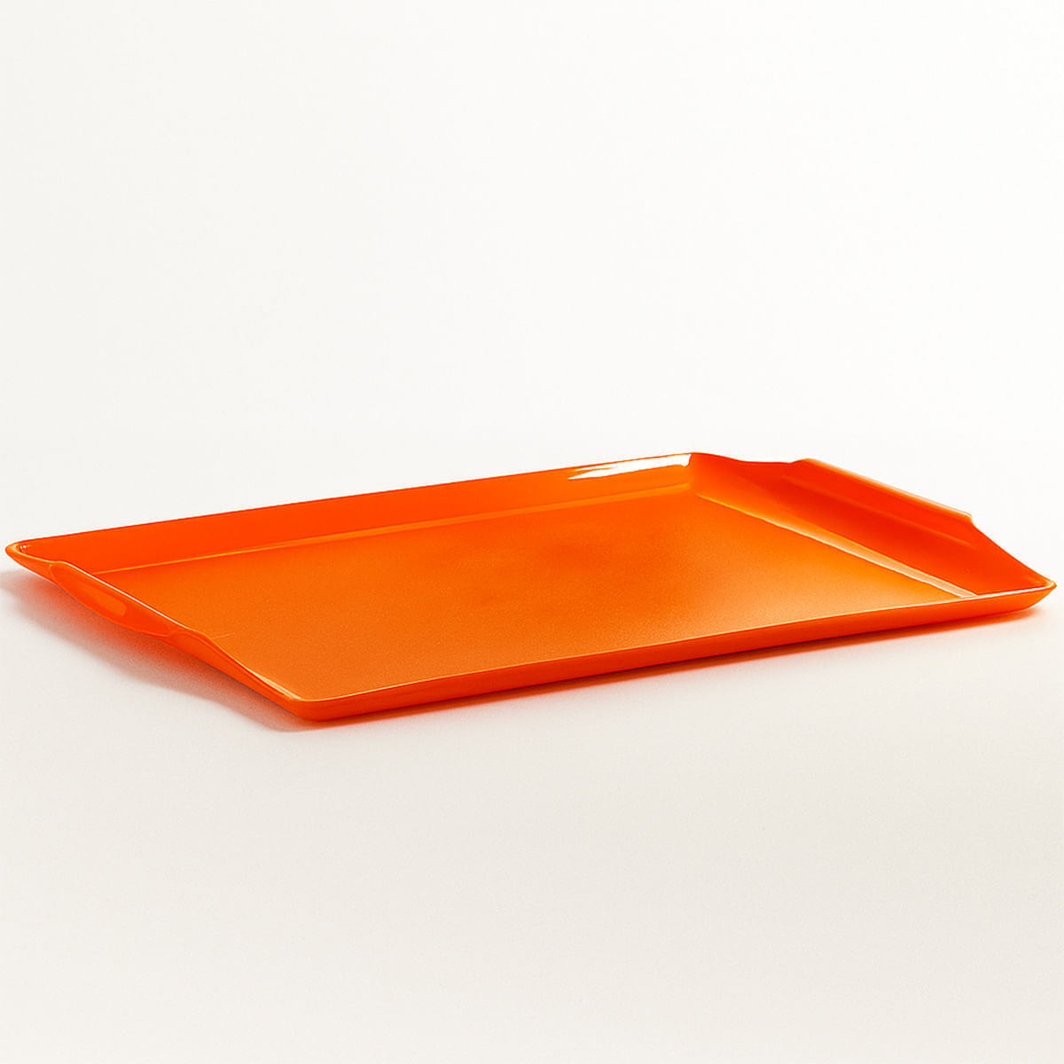 Bandeja Square Retangular 23x35 Laranja em Polipropileno - Imagem 2