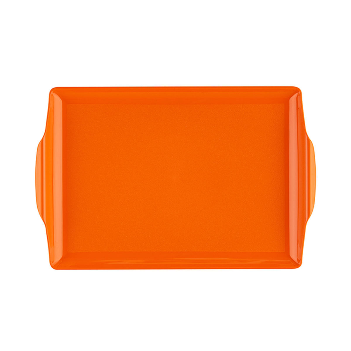 Bandeja Square Retangular 23x35 Laranja em Polipropileno - Imagem 3