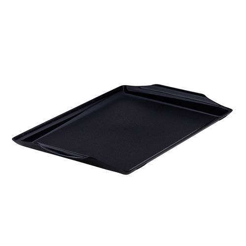Bandeja Square Retangular 23x35cm Preta em Polipropileno  – Linha Tropical VEM