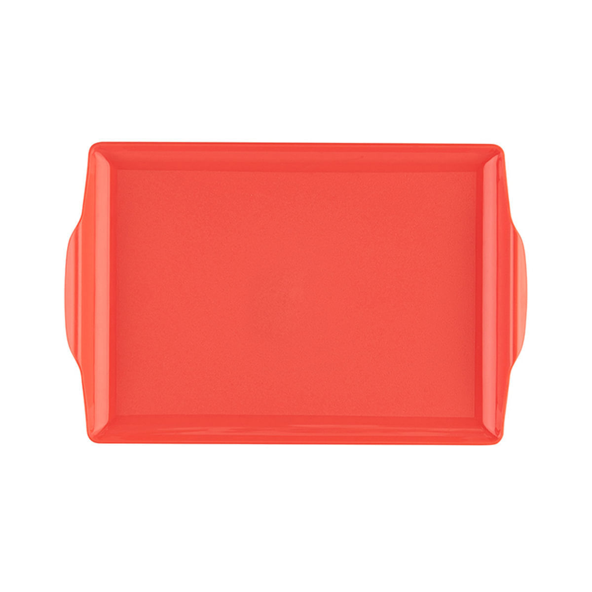 Bandeja Square Retangular 23x35 Coral em Polipropileno - Imagem 3