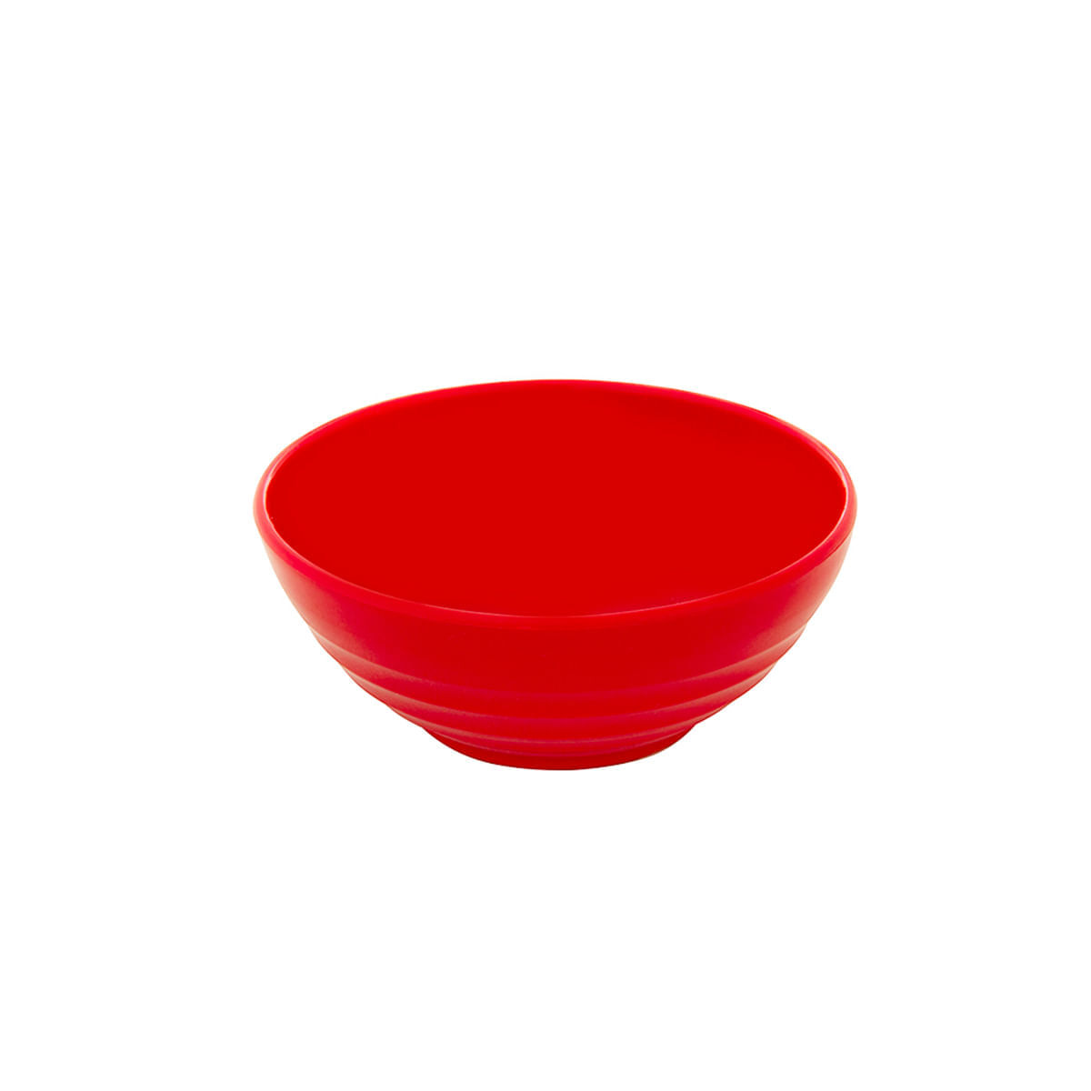 Bowl Oriental Redondo 500ml Vermelho em Polipropileno