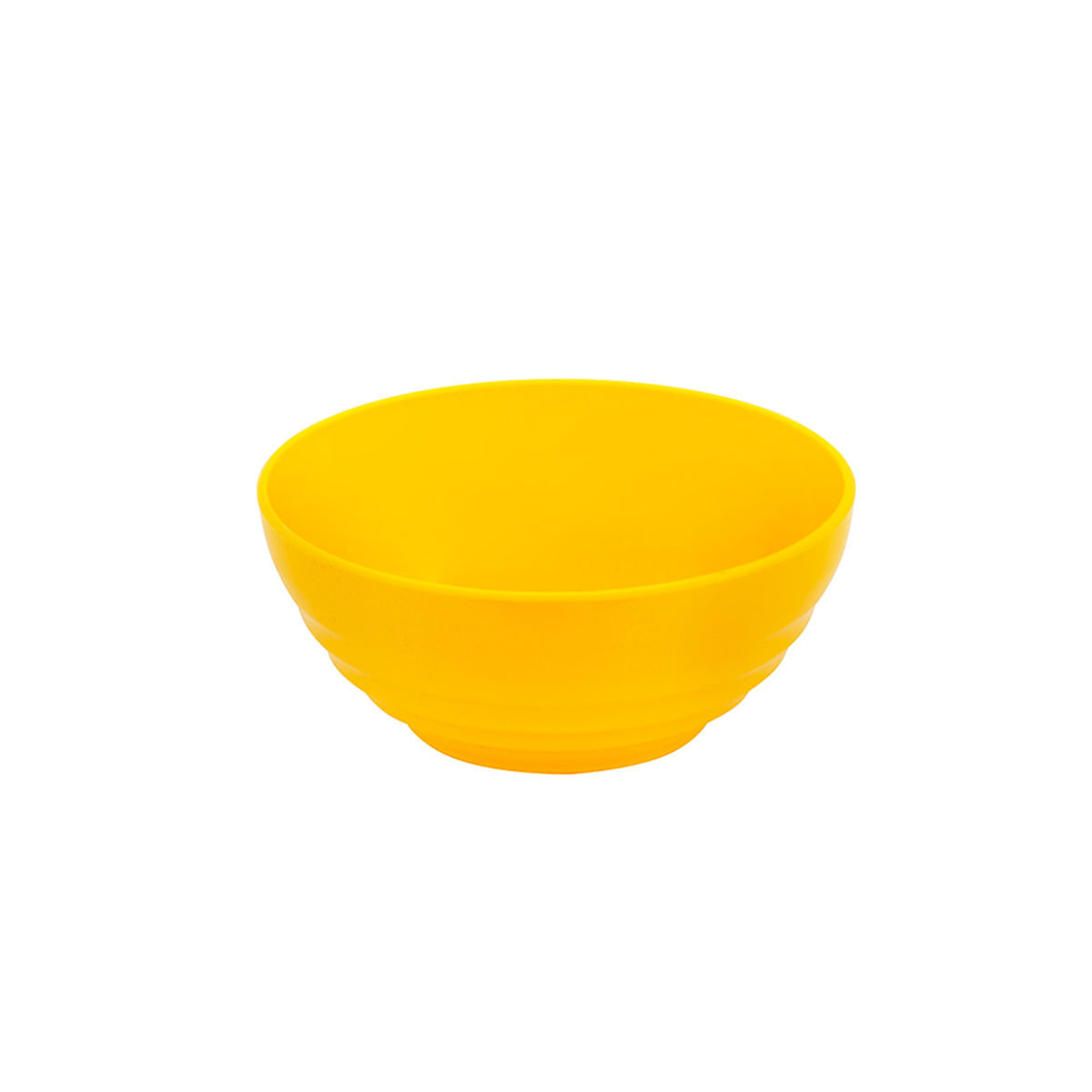 Bowl Oriental Redondo 500ml Amarela em Polipropileno