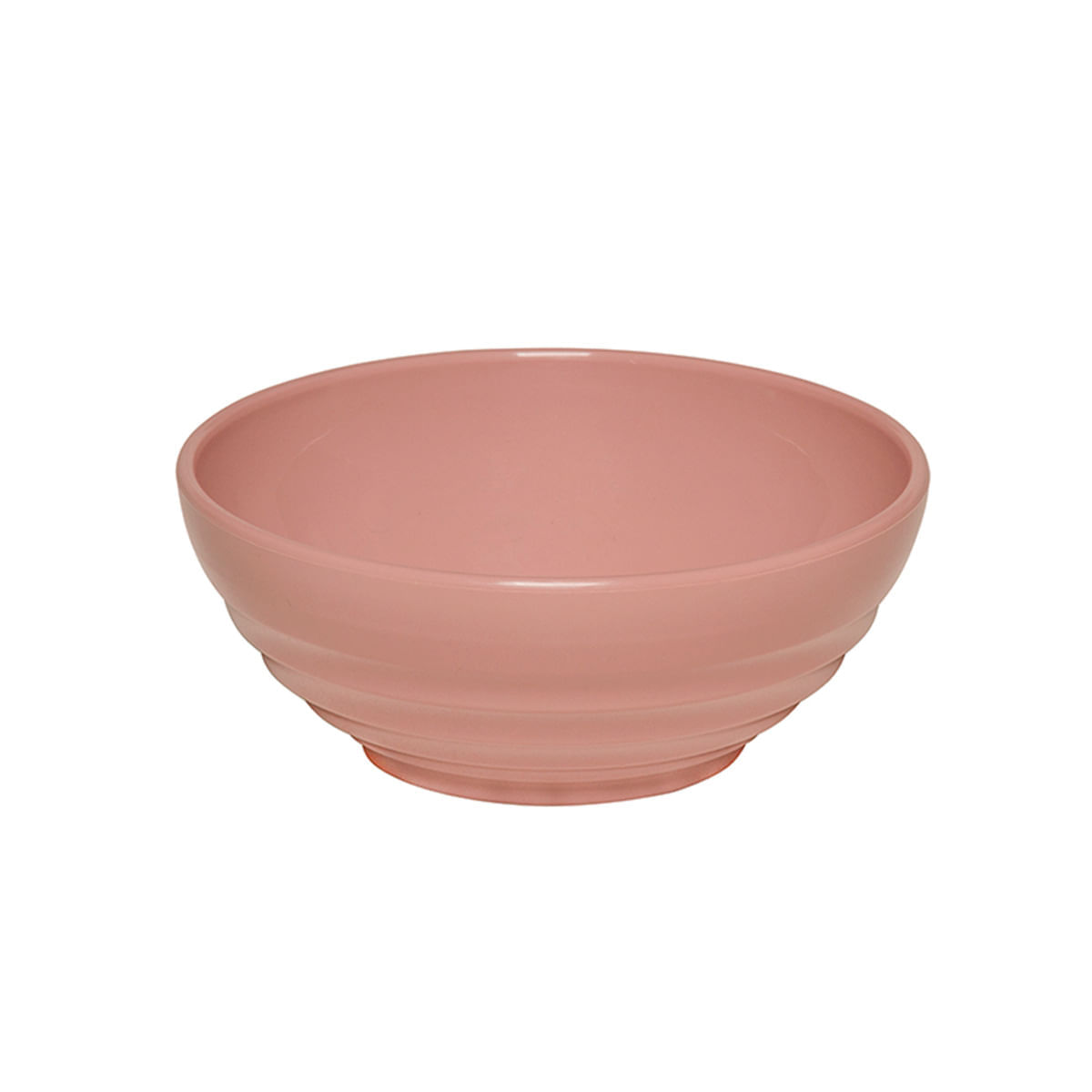 Bowl Oriental Redondo 500ml Rose em Polipropileno