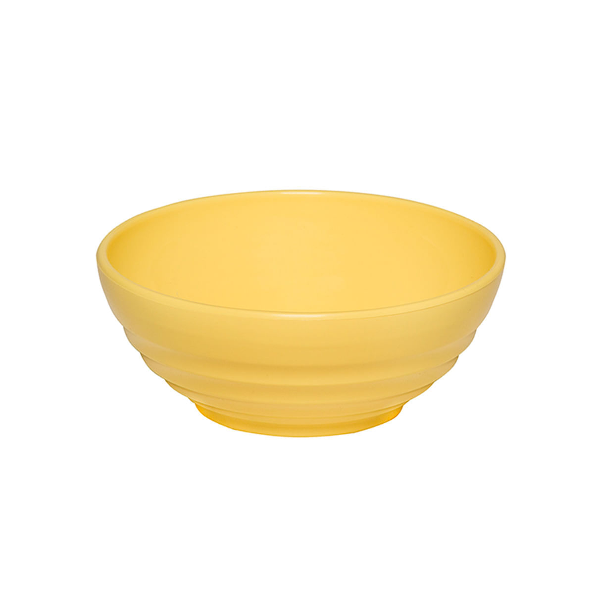 Bowl Oriental Redondo 500ml Amarela em Polipropileno