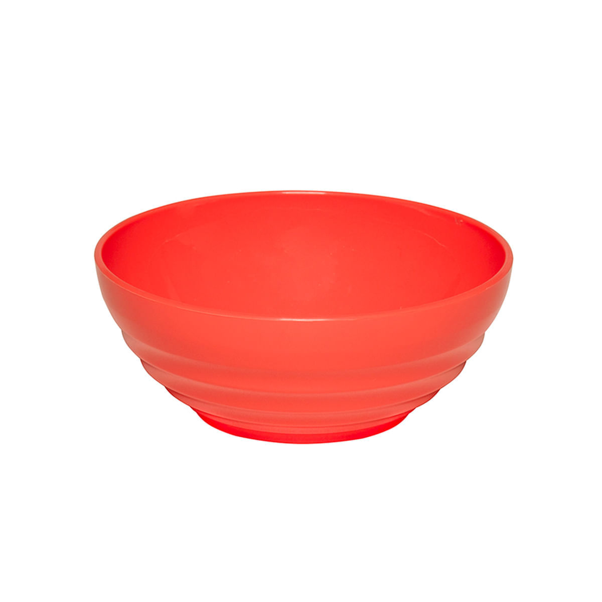 Bowl Oriental Redondo 500ml Coral em Polipropileno