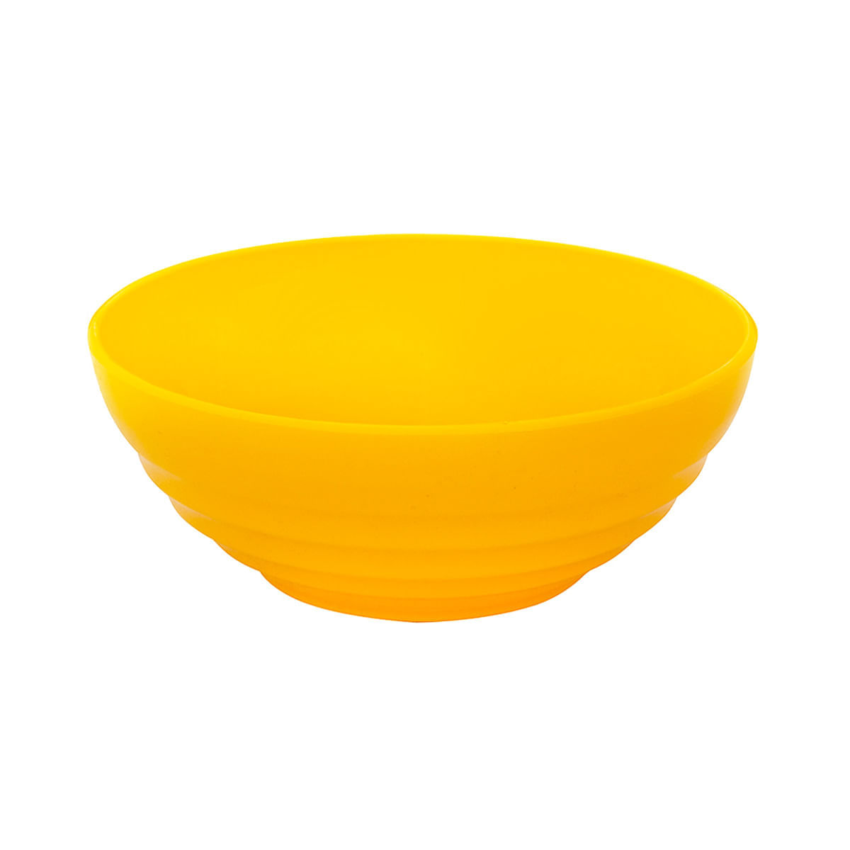 Bowl Oriental Redondo 1,2L Amarelo em Polipropileno