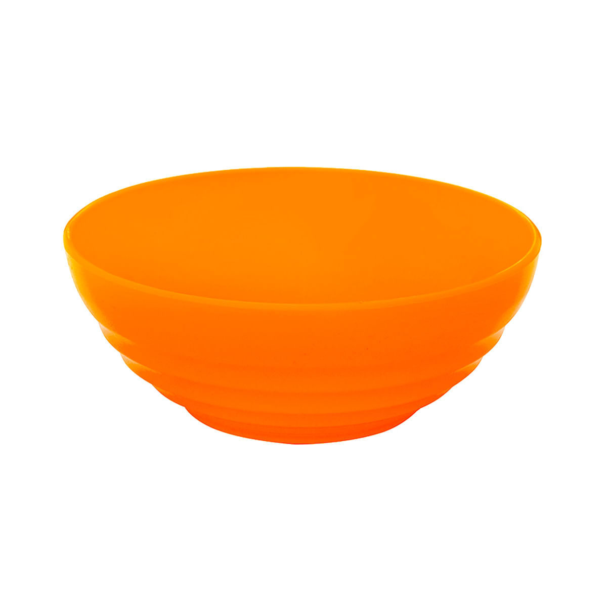 Bowl Oriental Redondo 1,2L Laranja em Polipropileno