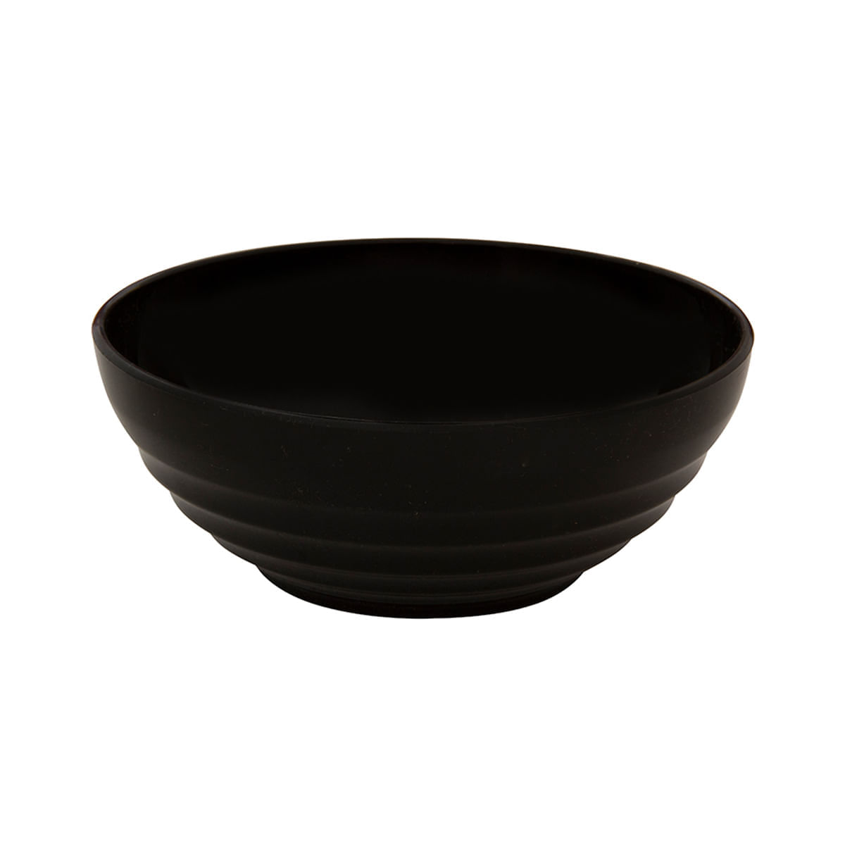 Bowl Oriental Redondo 1,2L Preto em Polipropileno