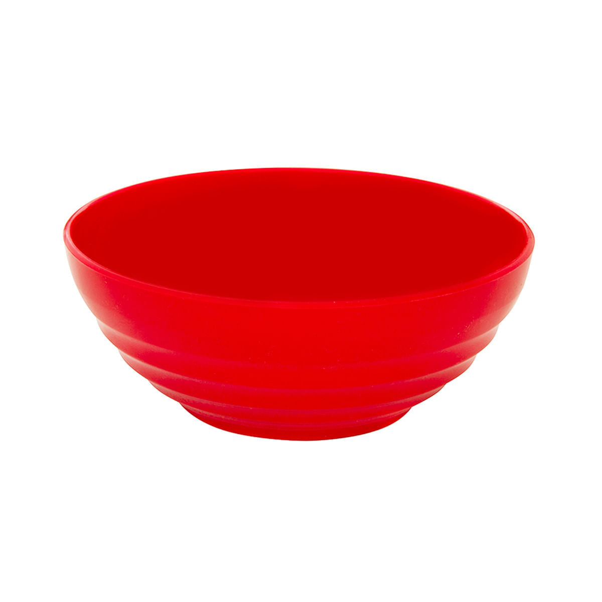 Bowl Oriental Redondo 1,2L Vermelho em Polipropileno