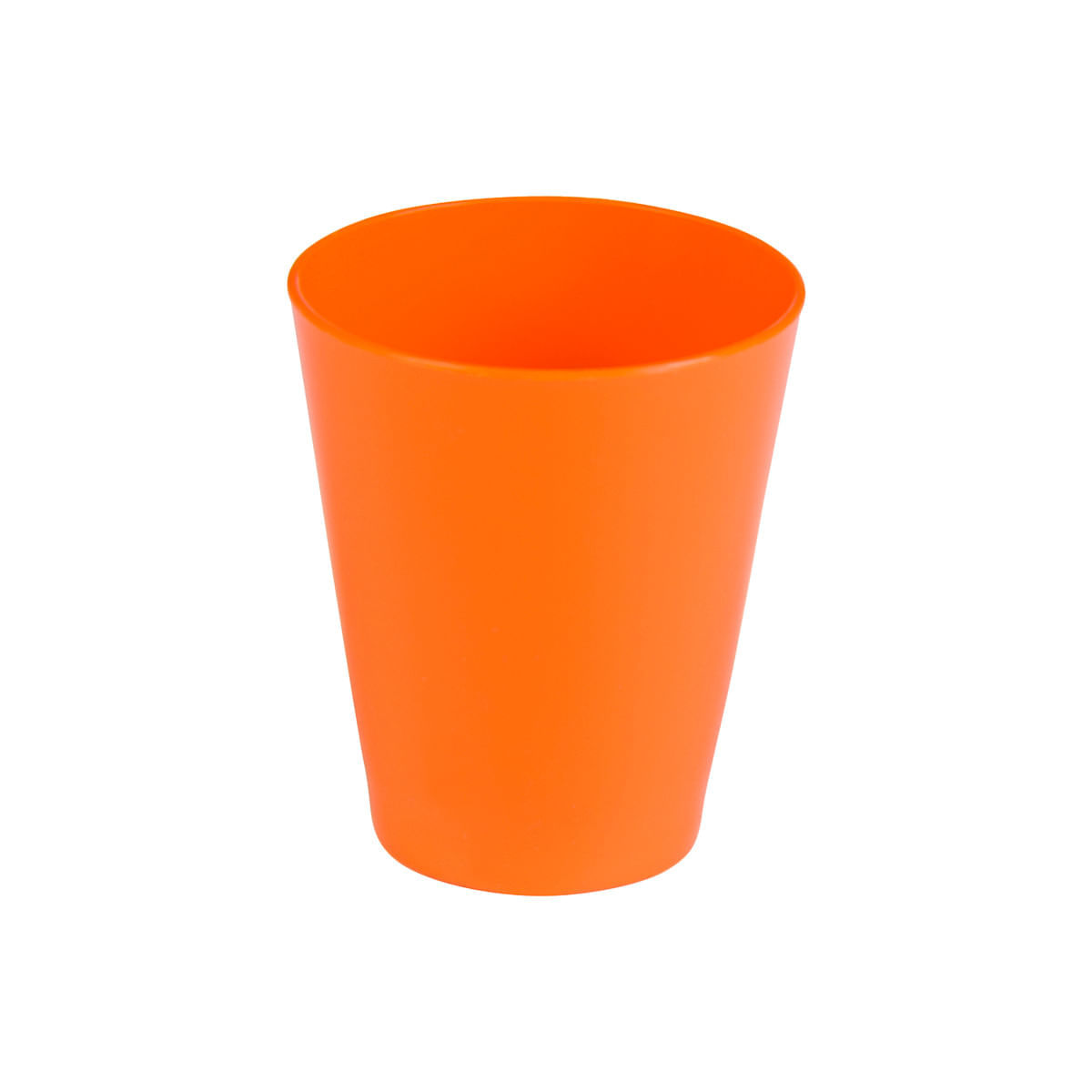 Copo Fresc Redondo 350ml Laranja em Polipropileno