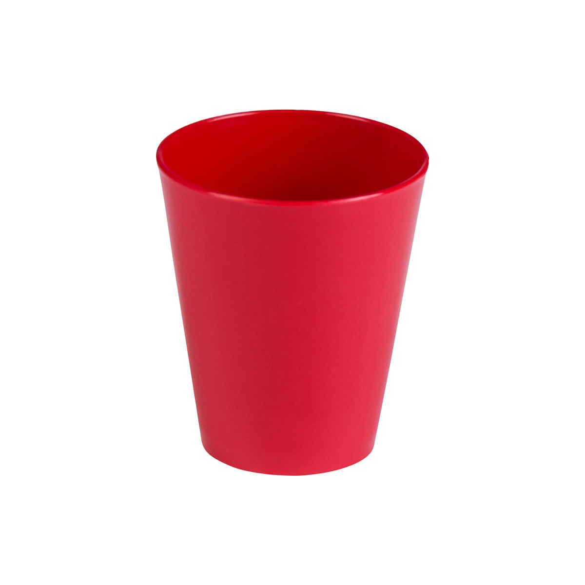 Copo Fresc Redondo 350ml Vermelho em Polipropileno