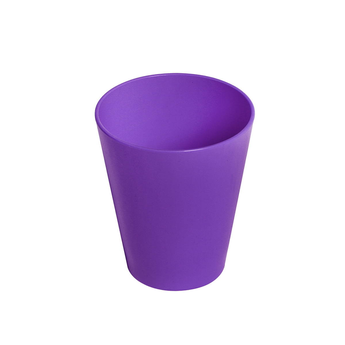 Copo Fresc Redondo 350ml Roxo em Polipropileno