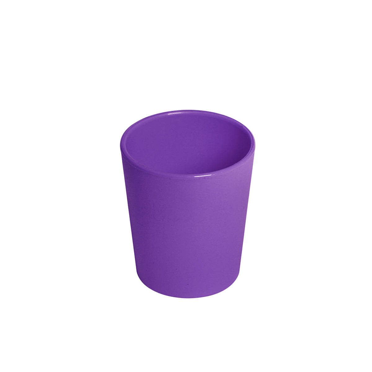 Copo Fresc Redondo 200ml Roxo em Polipropileno