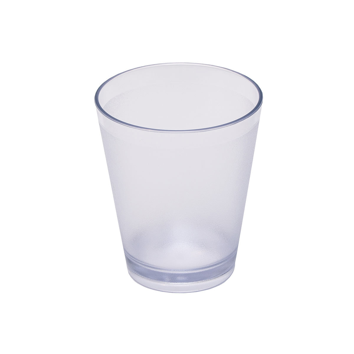 Copo Fresc Redondo 350ml Natural Fosco em Policarbonato
