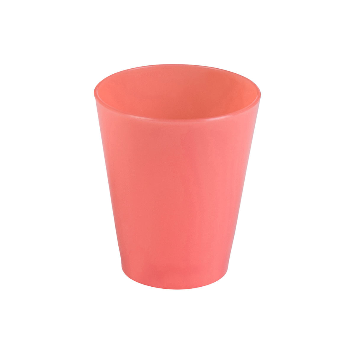 Copo Fresc Redondo 350ml Coral em Policarbonato