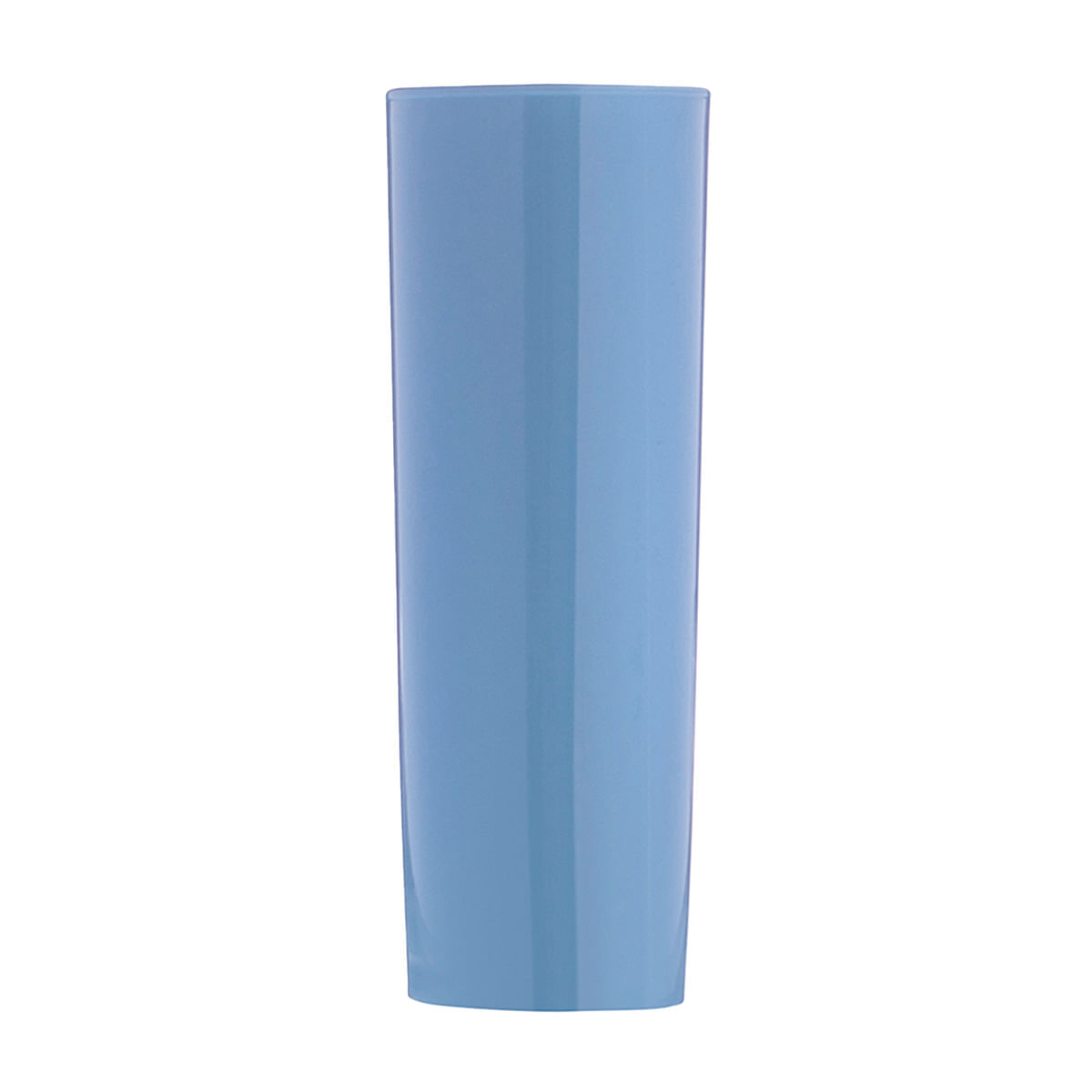Copo Long Drink Slim 300ml Azul em Polipropileno