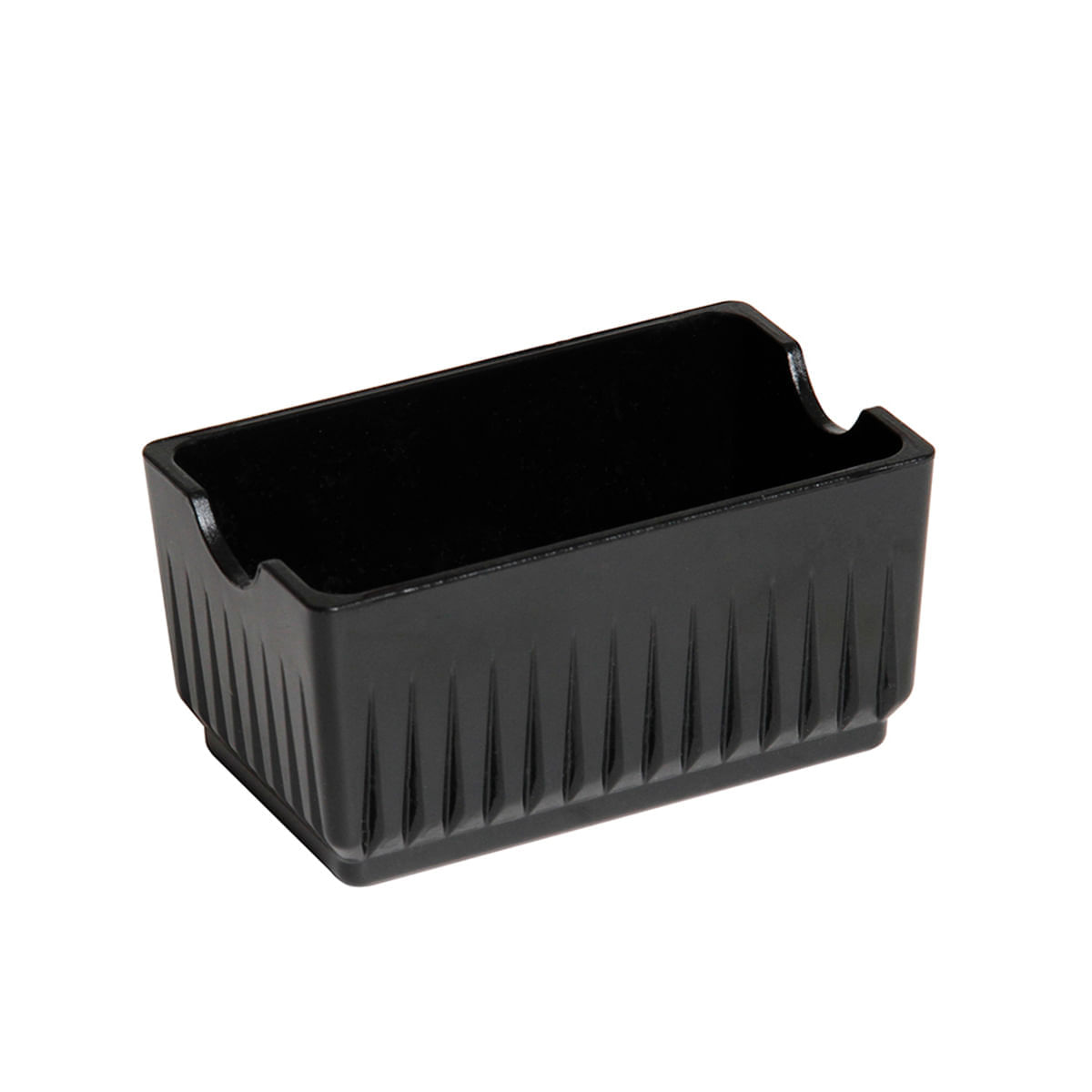 Porta Sachê Elegance Preto em Policarbonato