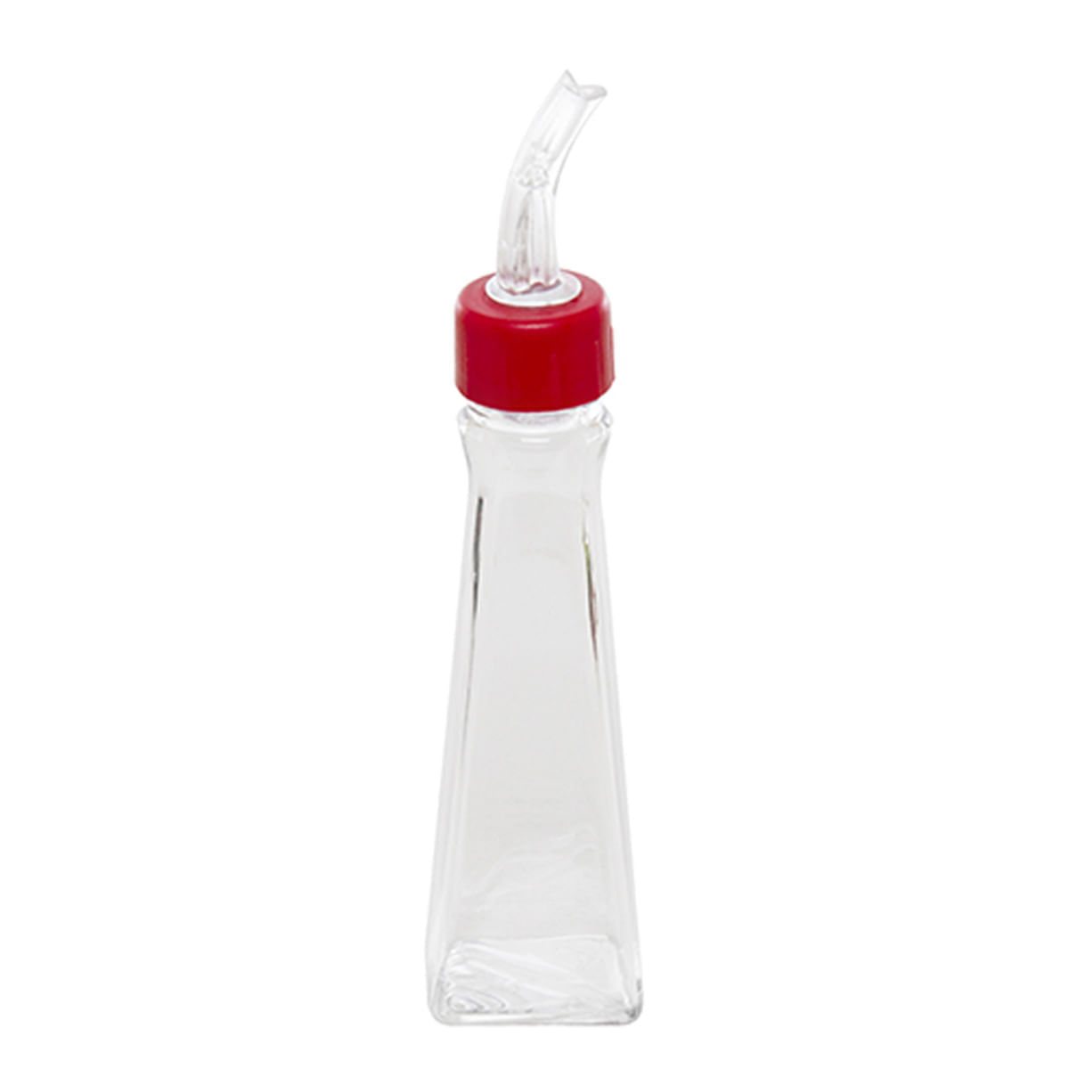 Galheteiro Square Para Vinagre 100ml Natural em Policarbonato