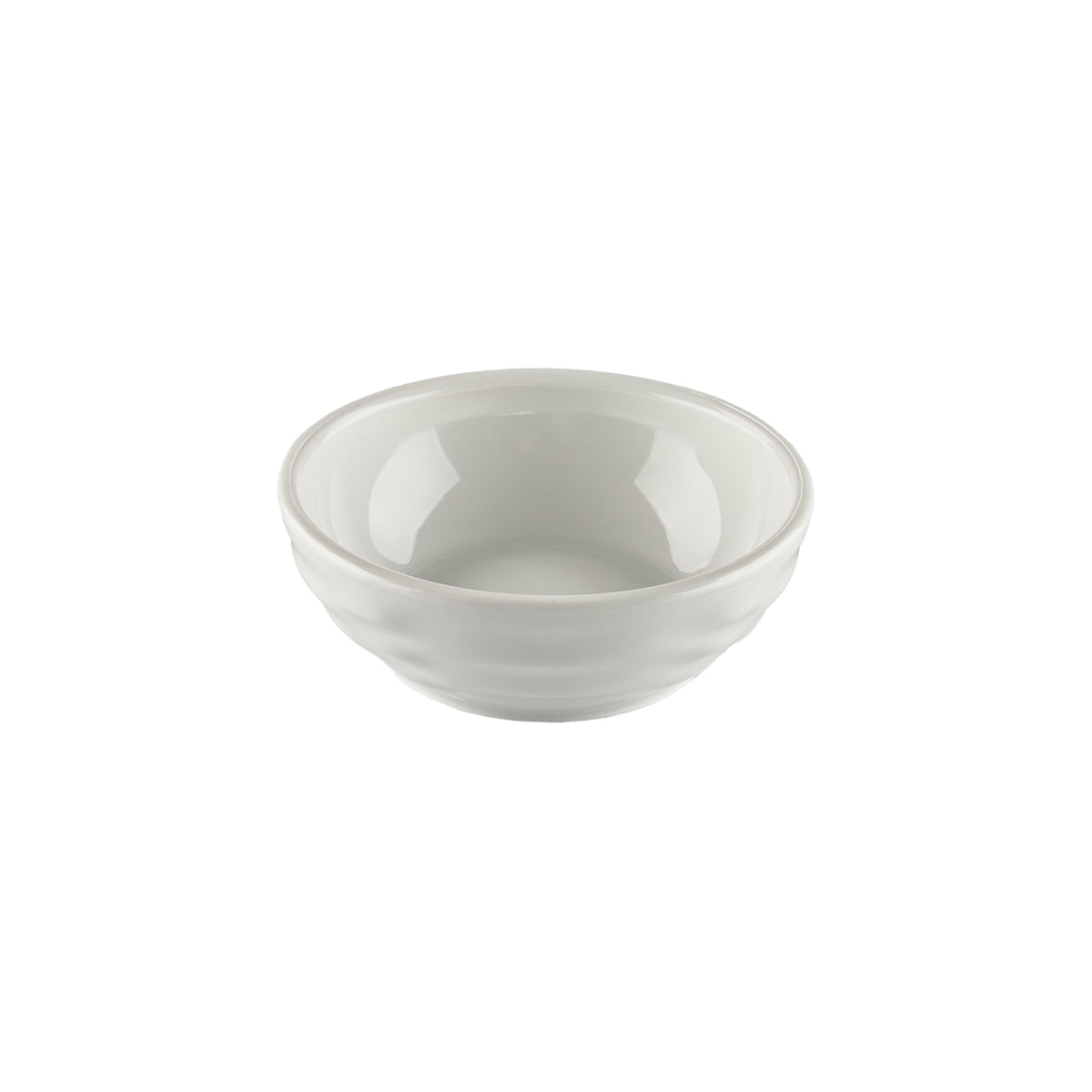 Molheira Oriental Redonda 100ml Branca em Polipropileno