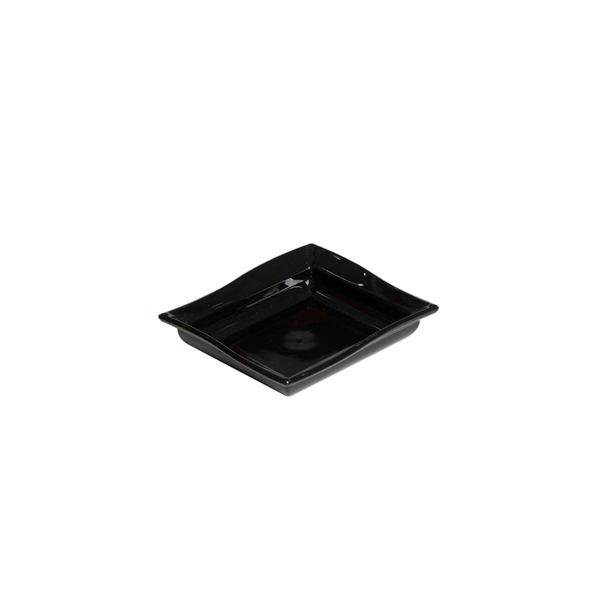 Molheira Moove Quadrada 35ml Preta em Polipropileno