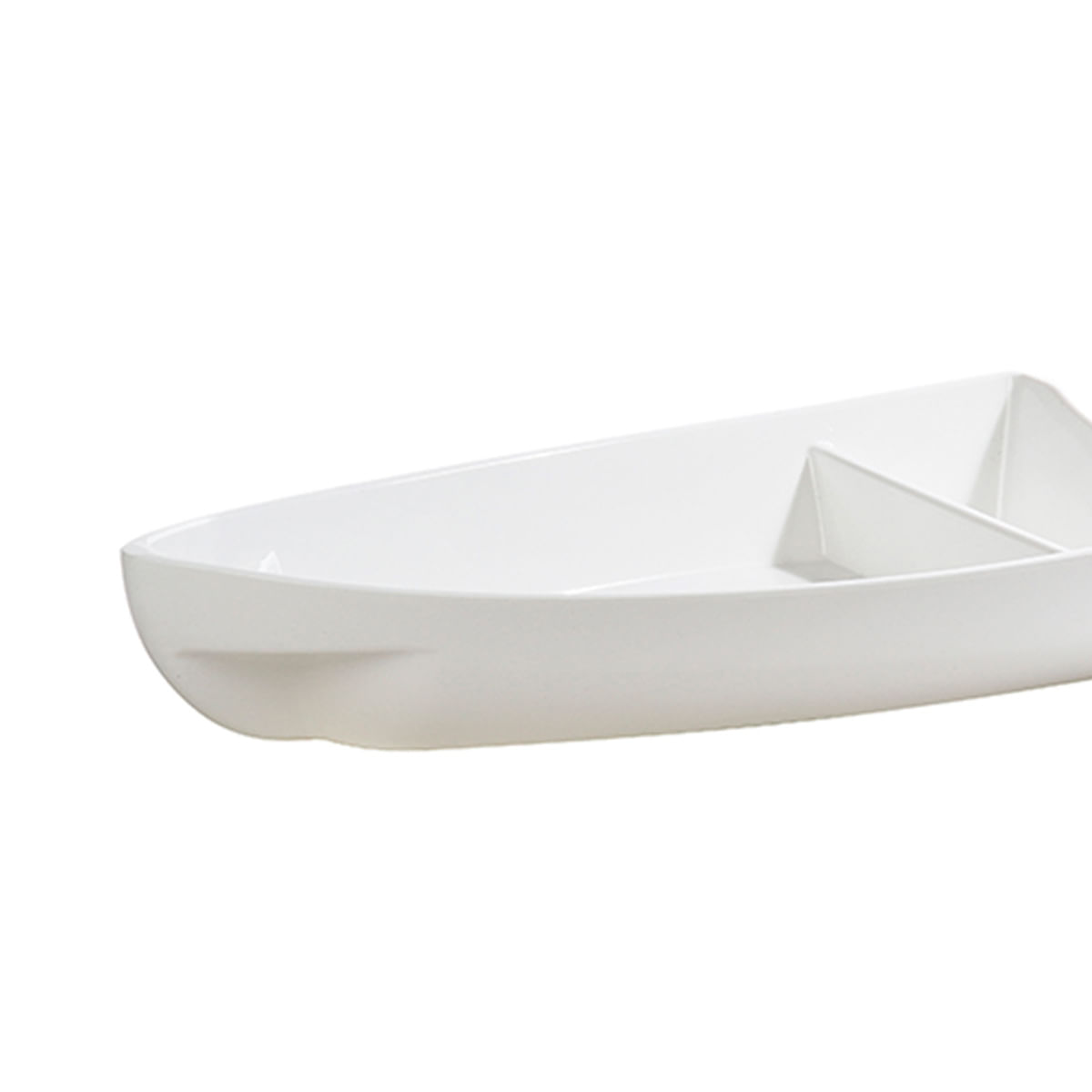 Barca Sushi 600ml Branca em Polipropileno - Imagem 3