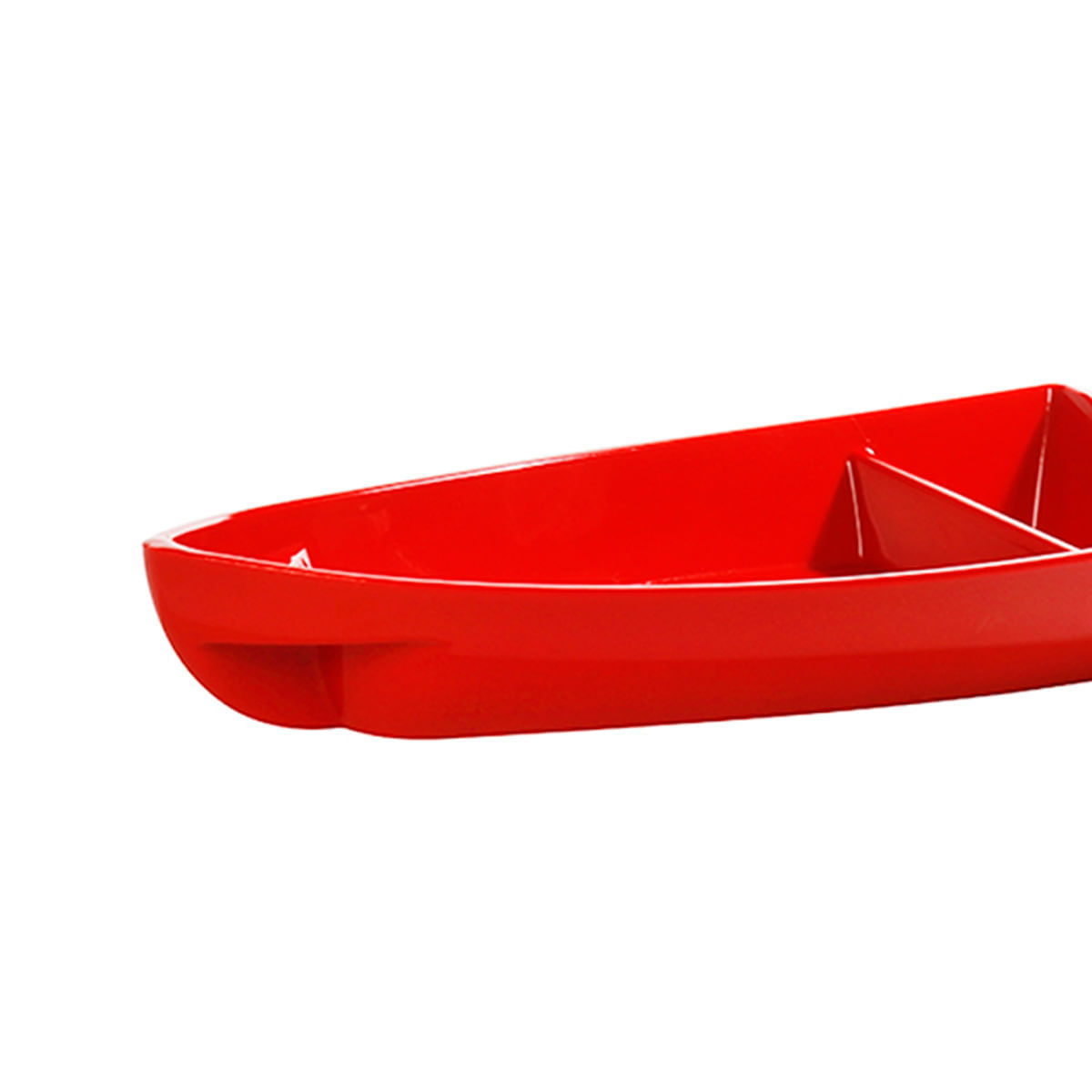 Barca Sushi 600ml Vermelha em Polipropileno - Imagem 3