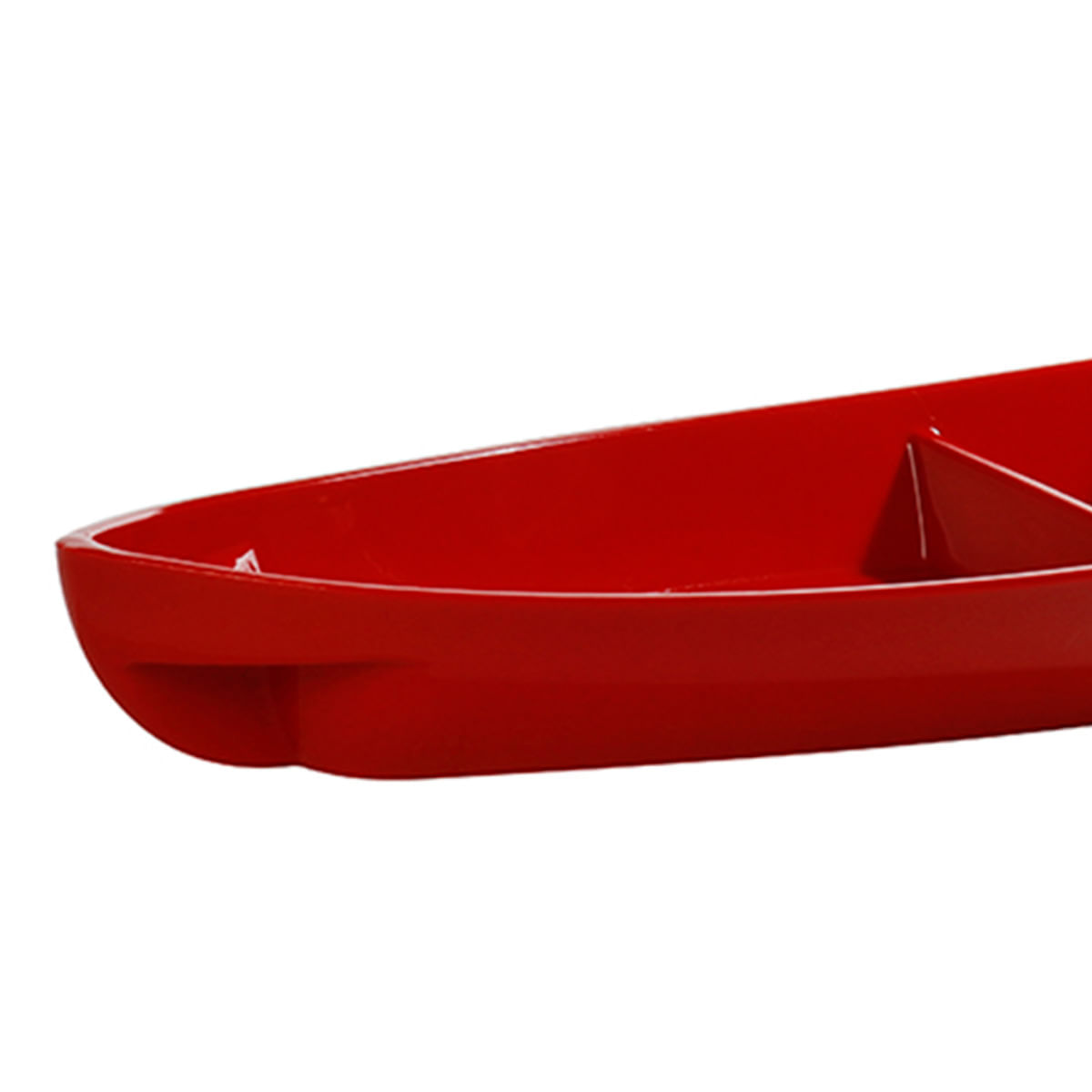 Barca Sushi 600ml Vermelha em Policarbonato - Imagem 3