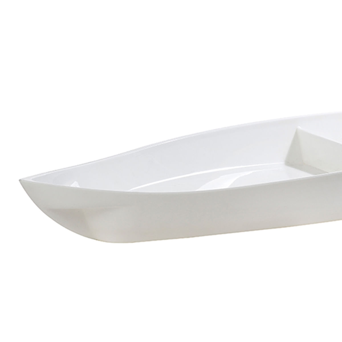 Barca Sushi 1L Branca em Polipropileno - Imagem 3