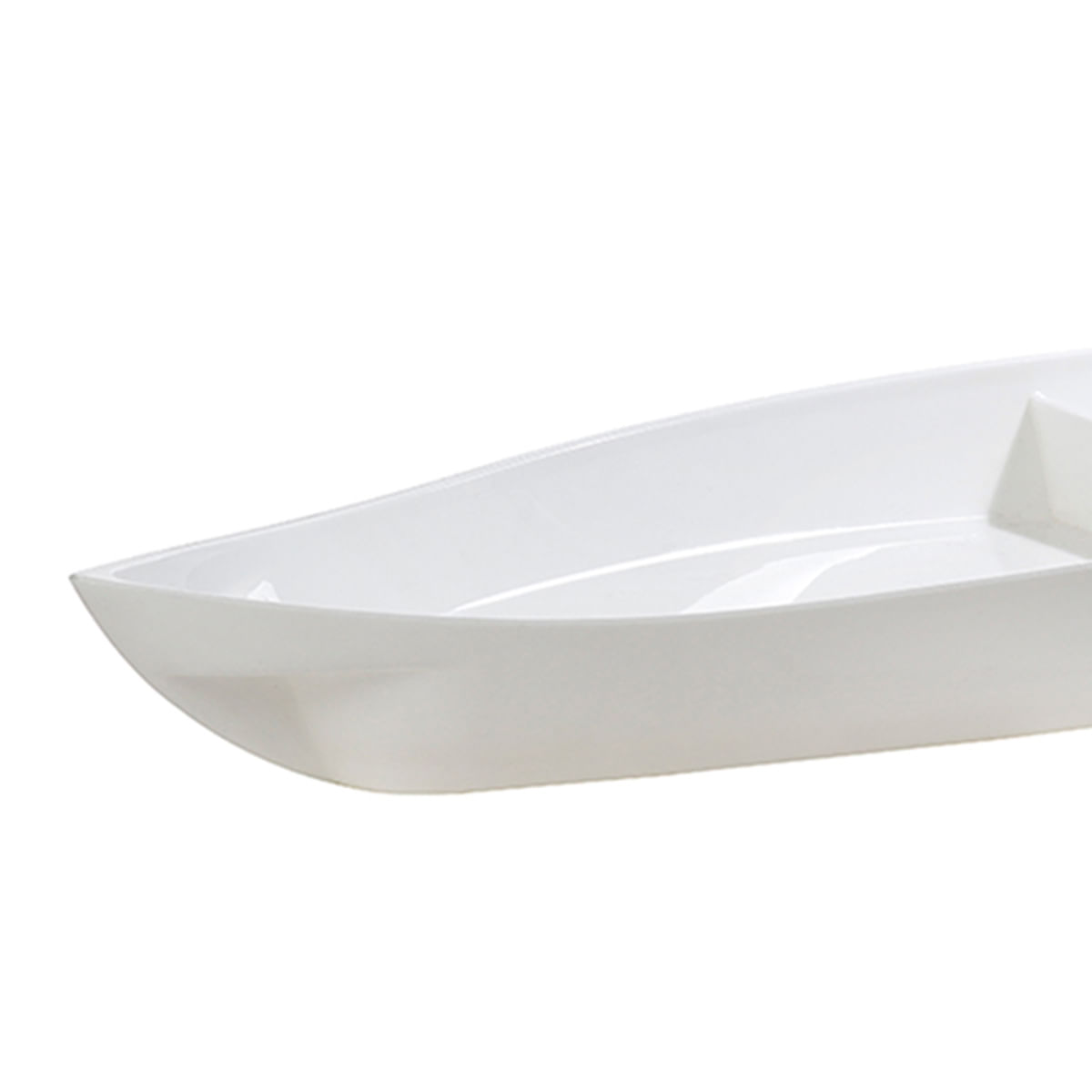 Barca Sushi 1L Branca em Policarbonato - Imagem 3