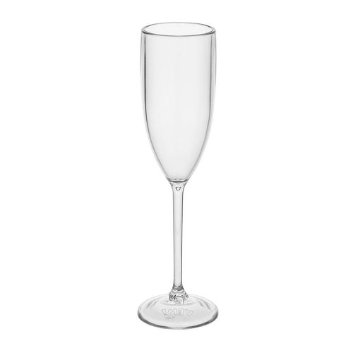 Taça de Champanhe 150ml Natural em Policarbonato – Linha Salut VEM
