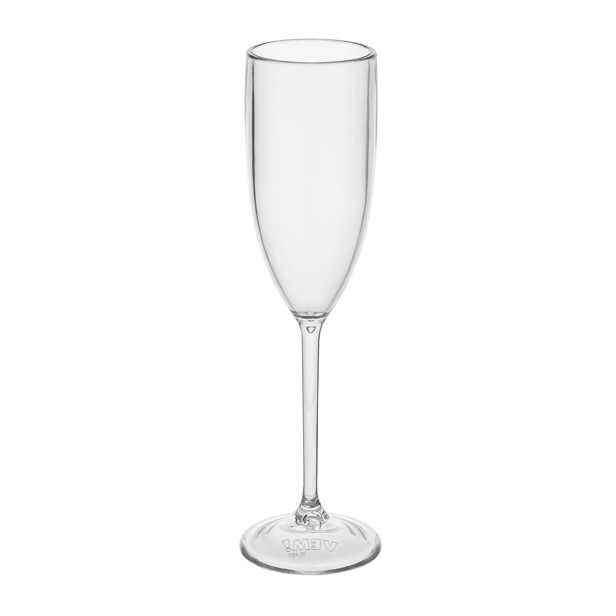 Taça de Champanhe 150ml Natural em Policarbonato – Linha Salut VEM