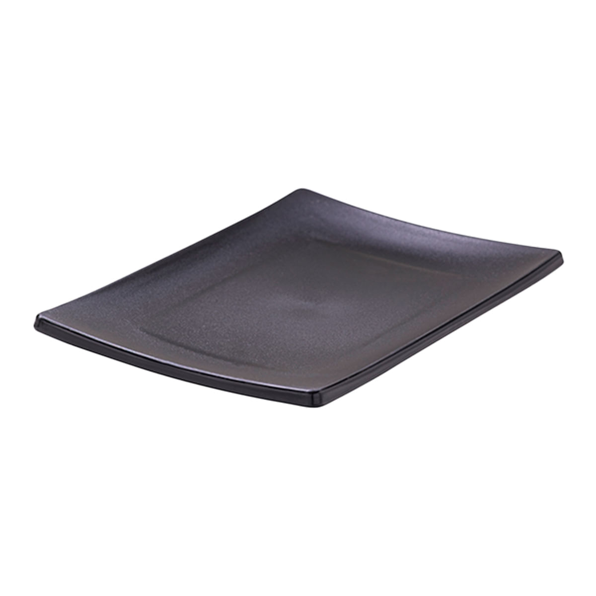 Prato Oriental Retangular 14x20 Preto em Polipropileno