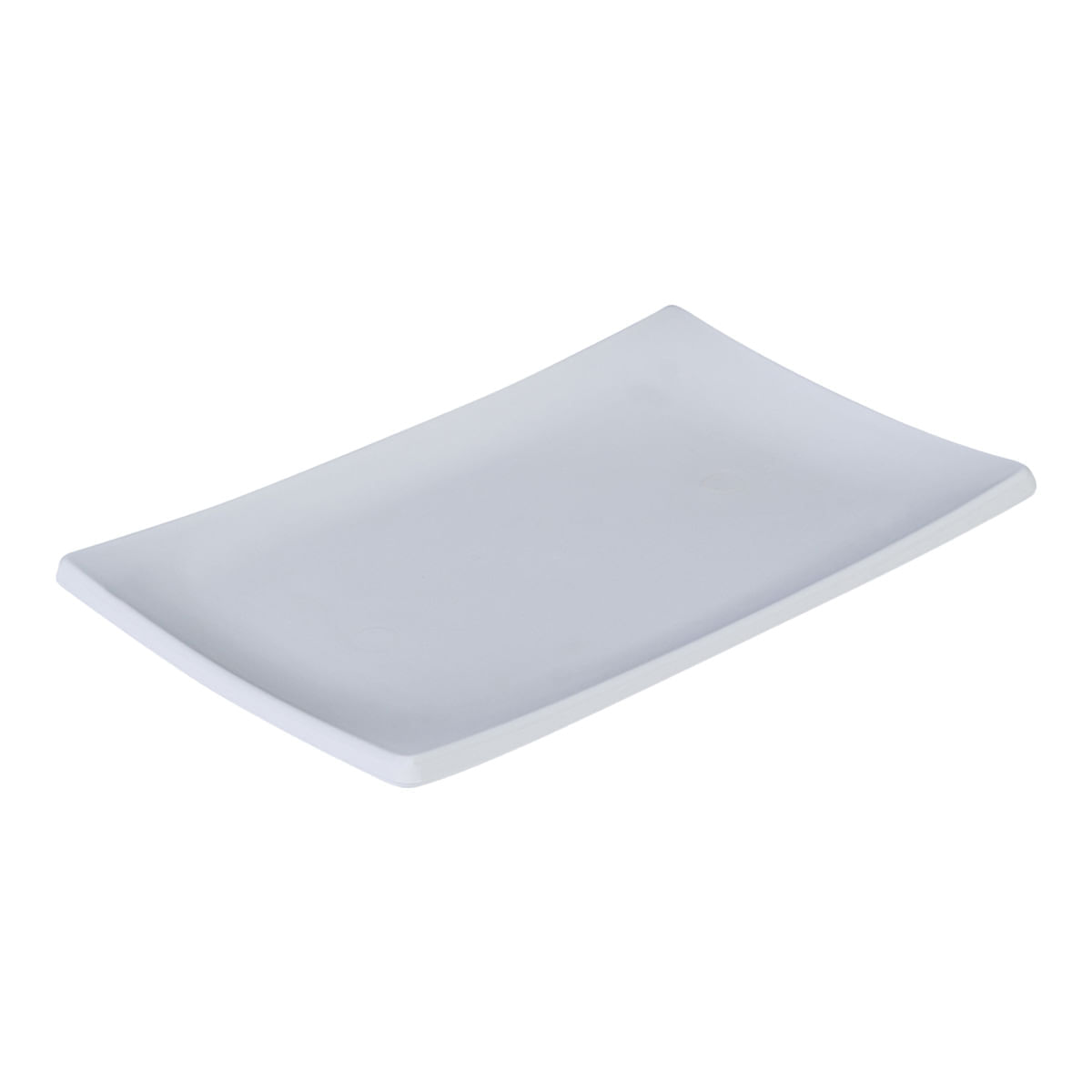 Prato Oriental Retangular 14x20 Branco em Polipropileno