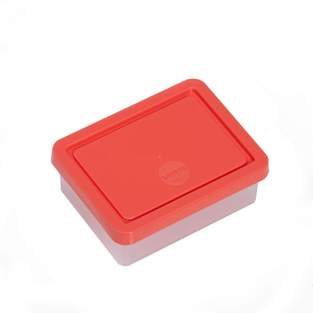 Pote Box Organize Coral em Polipropileno