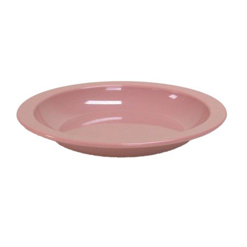 Prato Elegance Fundo 22cm Rosé em Polipropileno - Linha Tendência VEM