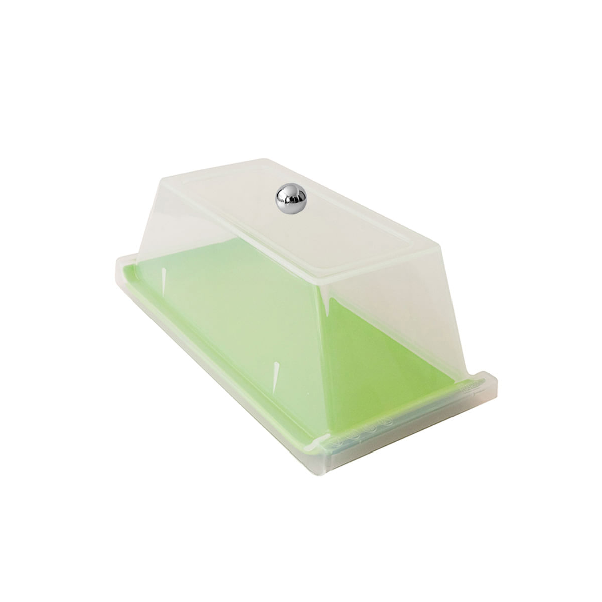 Bandeja Servir Retangular Com Tampa 15x30 Verde em Polipropileno - Imagem 5