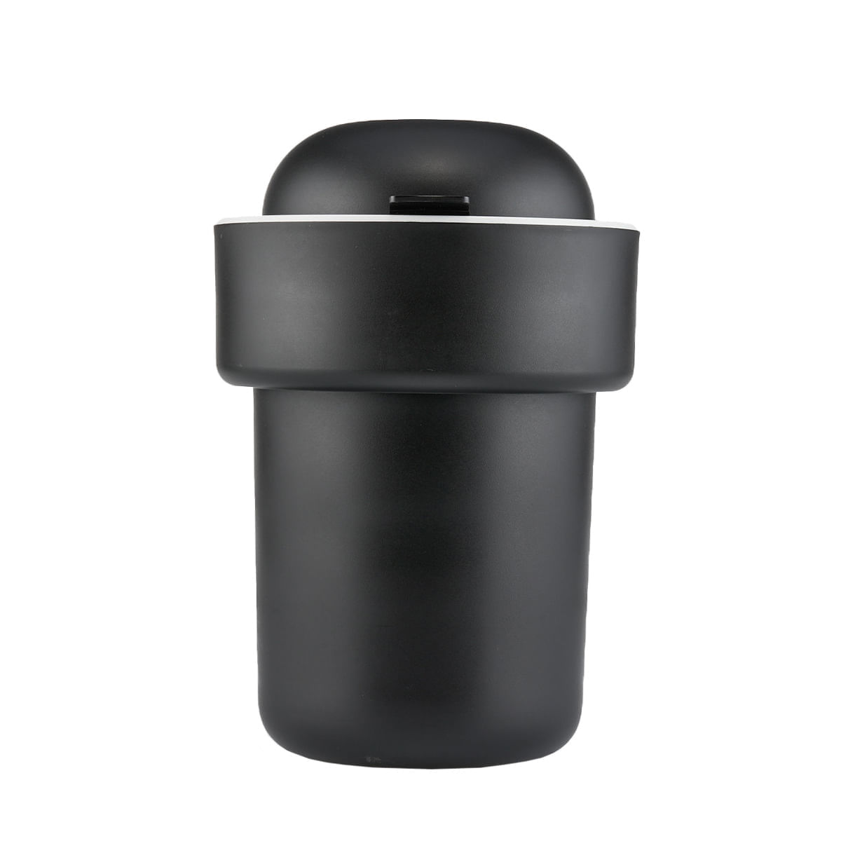 Lixeira Unique 5 Litros Preta em Polipropileno