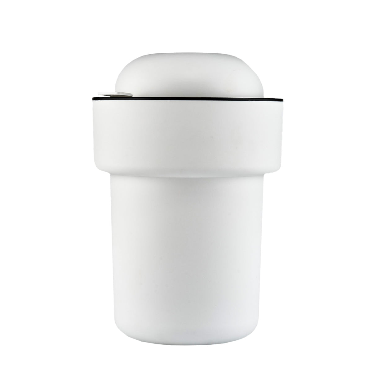 Lixeira Unique 5 Litros Branca em Polipropileno